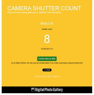 Cámara Fujifilm X-T3