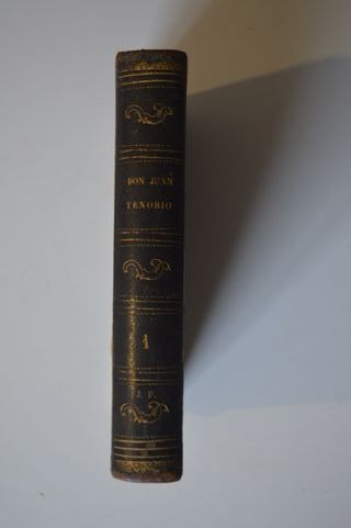 LIBRO DON JUAN TENORIO MANUEL FERNANDEZ 1862