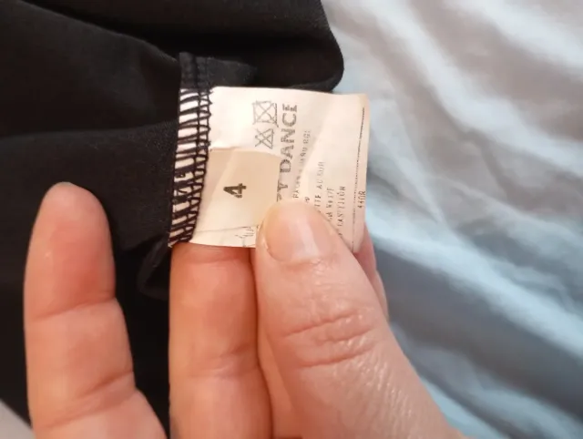 Maillot Gimnasia Rítmica Negro