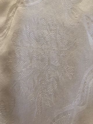 Tovaglia vintage fiandra bianca 18 tovaglioli