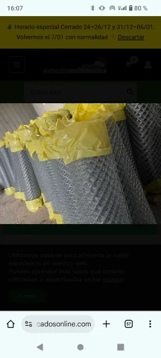 Kit 50m Valla Simple Torsión 150cm con poster