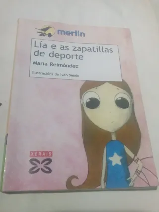 Lía e as zapatillas de deporte