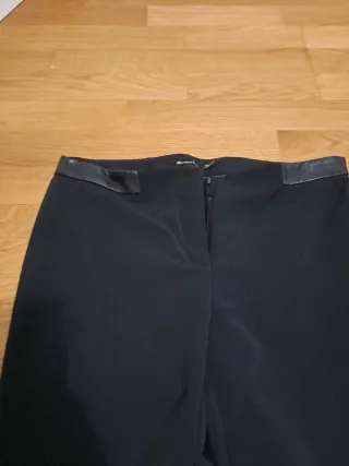 Pantalón traje pitillo T36 negro