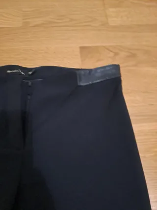 Pantalón traje pitillo T36 negro