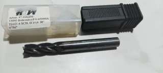 Fresa metal duro 10mm 4 filos TIAIN