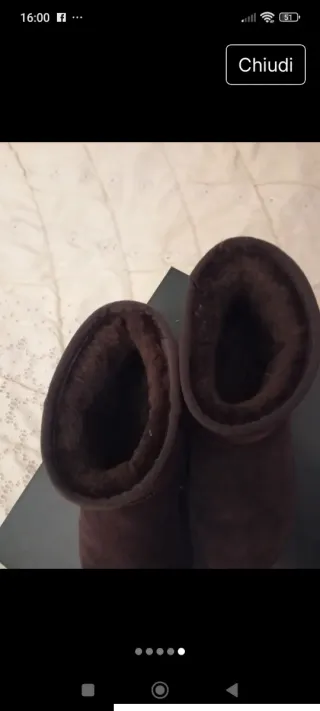 Naa A Stivaletti Camoscio Marrone Tg 37