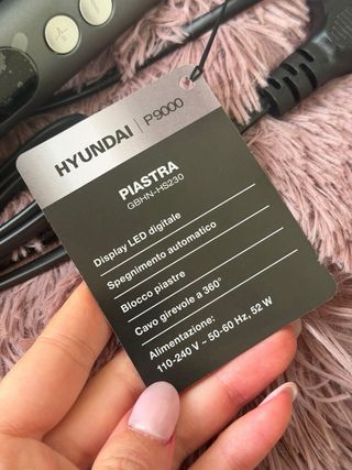 Piastra capelli Hyundai P9000