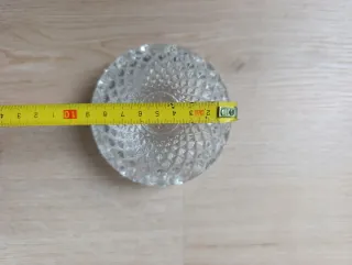 Bonita cajita multiusos de cristal. Joyero