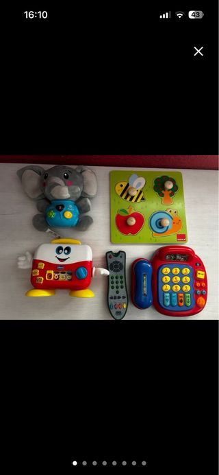 Lote de juguetes variados/ 5€ TODOS!!!