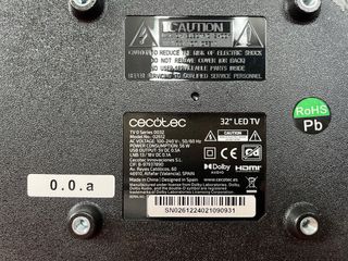 Televisión Cecotec 32 negra