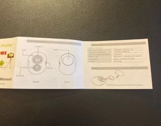 Disparador remoto Bluetooth para iOS/Android