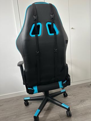 Silla de escritorio Gaming Newskill Negra y Azul