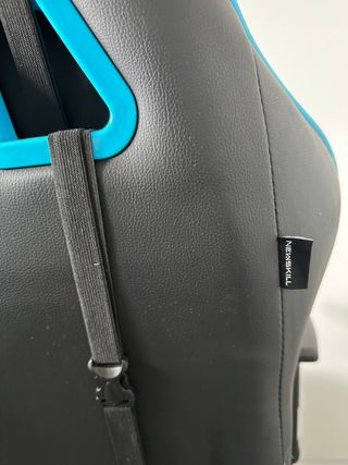 Silla de escritorio Gaming Newskill Negra y Azul