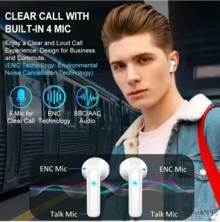 Auriculares Inalámbricos UAUE MD016 Bluetooth 5.3