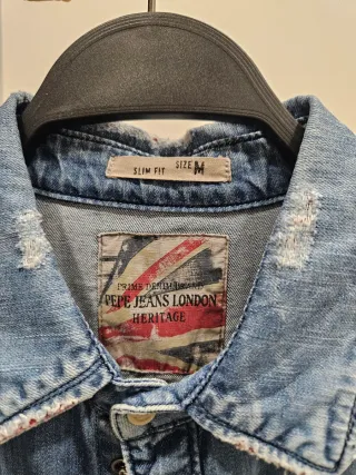 Camisa Vaquera Pepe Jeans Slim Fit Talla M