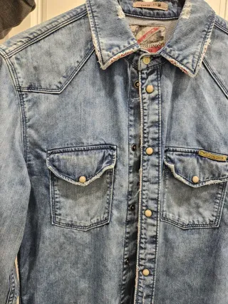 Camisa Vaquera Pepe Jeans Slim Fit Talla M