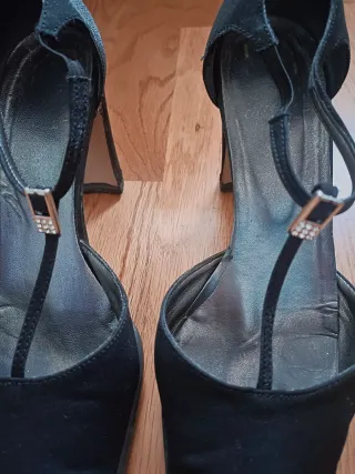 Zapatos de fiesta negros para mujer