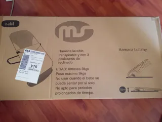 Hamaca bebé ergonómica