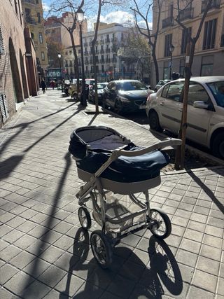 Carrito Bebecar Azul XL 3 Piezas