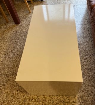 Mesa extraíble beige