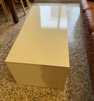 Mesa extraíble beige