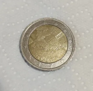 Moneta 2 Euro Croazia 2024