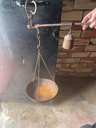 Báscula Romana Antigua