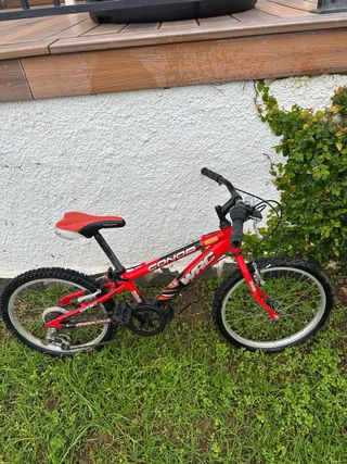 Bici infantil Conor WRC roja