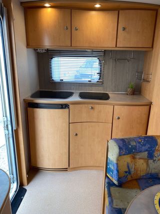 Caravana Caravelair Odyssea de menos de 750kg .