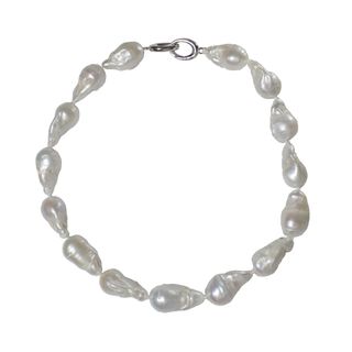 Collar Perlas Cultivadas Barrocas Plata