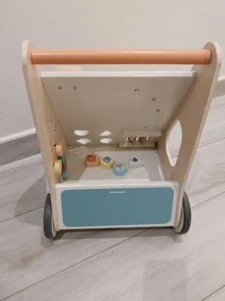 Pack Carrito andador + Sonajero madera