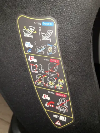 Silla de coche PLAY giratoria