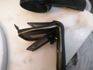 Cintura e portafoglio in pelle QLD Maroons