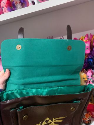 Mochila Marrón y Verde