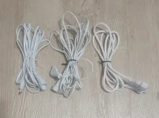 Lote 3 alargadores blancos