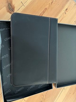 Funda portátil 14 cuero sintético