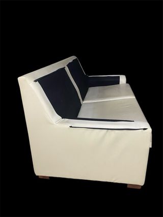 Sofá de 2 plazas beige