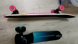 Lote Patinete 3 Ruedas y Skate