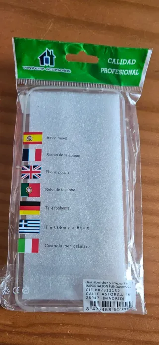 Funda Móvil Redmi 9 Transparente