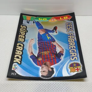 ⚽️ CROMO DE FUTBOL CESC FABREGAS SUPER CRACK 2011