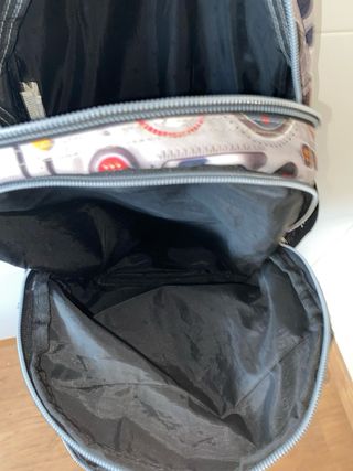 Mochila Totto Gris Multicolor