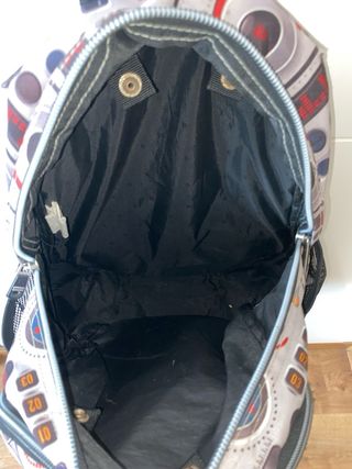 Mochila Totto Gris Multicolor