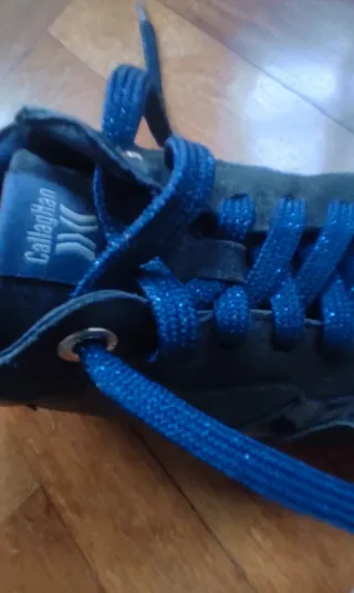 Zapatillas Callaghan Azul/Negro