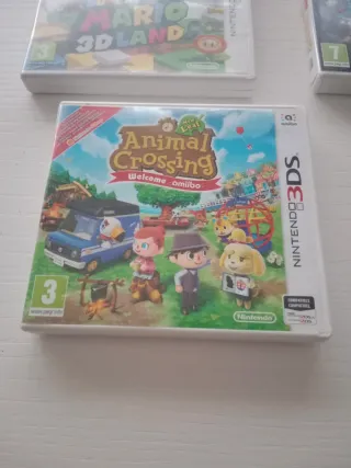 3 Juegos Nintendo 3DS: Mario, Batman, Animal Cross
