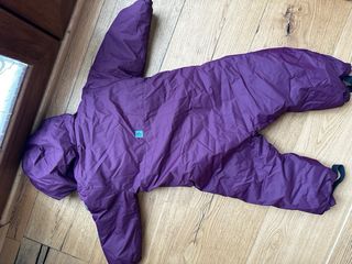 Buzo de nieve infantil morado