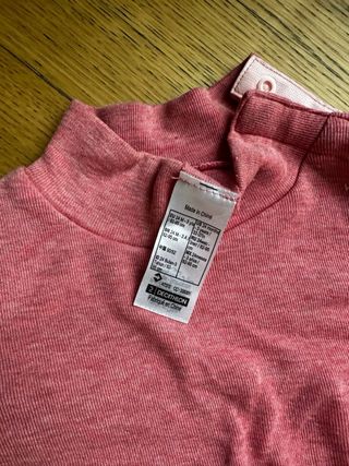 Buzo de nieve infantil morado