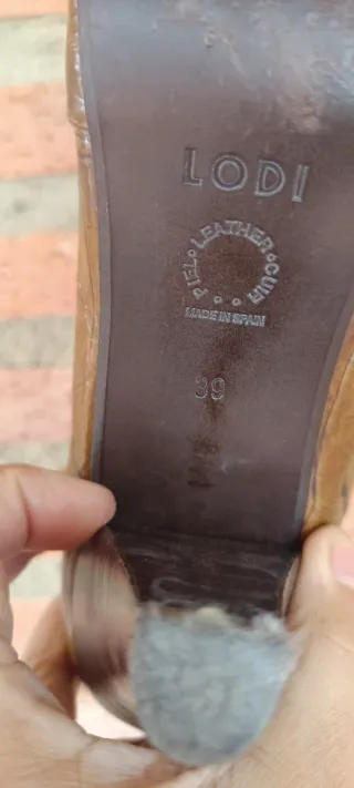 Zapatos Gilda Piel Talla 39