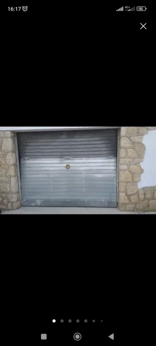 Puerta de garaje metálica