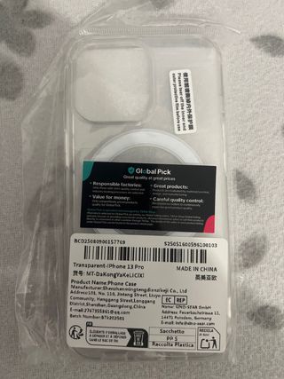 Funda Transparente iPhone 13 Pro Magsafe