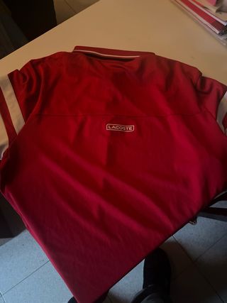 Polo Lacoste Rojo